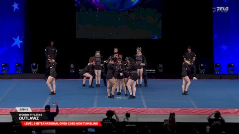 Worthy Athletics - Outlawz [2025 L6 International Open Coed Non Tumbling Semis] 2025 The Cheerleading Worlds