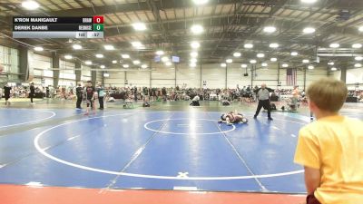 105 lbs Rr Rnd 3 - K'Ron Manigault, Brawler Elite - MS vs Derek Danbe, RedNose Wrestling School - MS