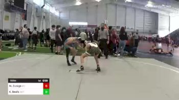 116 lbs Consi Of 8 #1 - Mark Zuniga, Atc vs Kutter Beals, Thatcher War Eagles