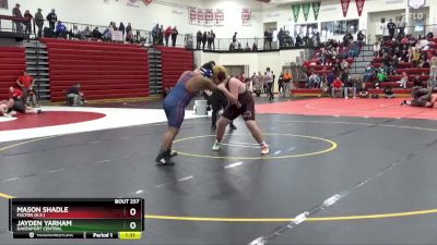 285 lbs Cons. Round 3 - Jayden Yarham, Davenport Central vs Mason Shadle, Fulton (H.S.)