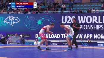 61 kg Qualif. - Edik Harutyunyan, Armenia vs Vasili Lazarev, Moldova