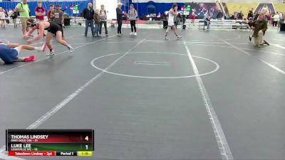 130 lbs Finals (2 Team) - Luke Lee, Louisville WC vs Thomas Lindsey, Ohio Gold 24k