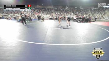 B6A-132 lbs Cons. Round 1 - Hunter Knox, Broken Arrow vs Jeremiah Harrison, Norman North