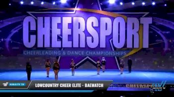 Lowcountry Cheer Elite - BaeWatch [2021 L1 Youth - D2 - Small - B Day 2] 2021 CHEERSPORT National Cheerleading Championship