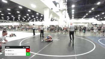 58 lbs Consolation - Maverick Sena, Top Notch vs Noah Domingo, Outlaws WC