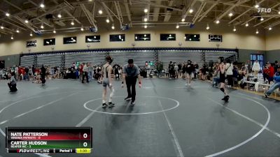 76 lbs Round 1 (8 Team) - Nate Patterson, Virginia Patriots vs Carter Hudson, Reaper WC