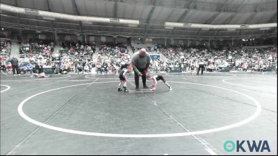 37 lbs Round Of 16 - Kane Sherman, D3 Wrestling Cluib vs Hank Shattuck, Harrah