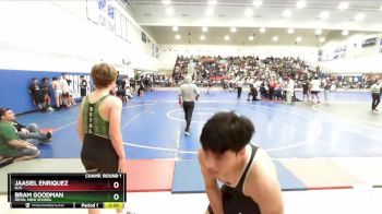 165 lbs Champ. Round 1 - Bram Goodman, Royal High School vs Jaasiel Enriquez, N/A