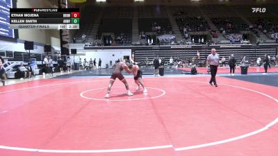 157 lbs Quarterfinal - Ethan Mojena, Brown vs Kellen Smith, Army