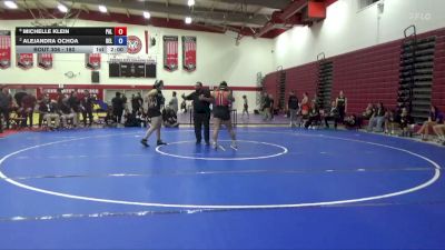180 lbs 3rd Place Match - Michelle Klein, Palomar College vs Alejandra Ochoa, San Joaquin Delta College