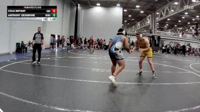 285 lbs Round 3 (4 Team) - Cole Bryant, Outsiders WC vs Anthony DeSimone, North Hunterdon WC