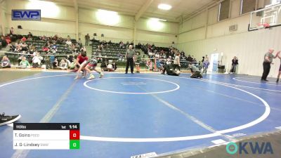 110 lbs Final - Tucker Goins, Pocola Youth Wrestling vs Jayden Green-Lindsey, Spartan Wrestling Fort Smith