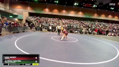 115 lbs Cons. Round 6 - Alyeena Nguyen, Central Catholic vs Leah Hickey, Central