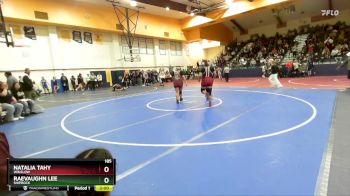 185 lbs Round 4 - Natalia Tahy, Winslow vs RaeVaughn Lee, Shiprock