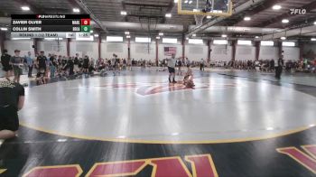 95 lbs Round 1 (12 Team) - Zavier Olver, Mat Assassins Black vs Collin Smith, Bethlehem Catholic