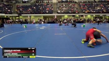 Round 1 - Chanslee Meitner, STA Mat Club vs Carter Jensen, Pursuit Wrestling Minnesota