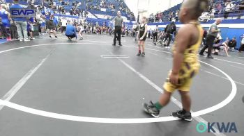 66 lbs Consi Of 8 #1 - Blaine Butler, Madill Takedown vs Khalil Douglas, Clinton Youth Wrestling