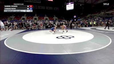 126 lbs Champ. Rd Of 128 - Gabriel Rogers, NC vs Carson Petry, MN