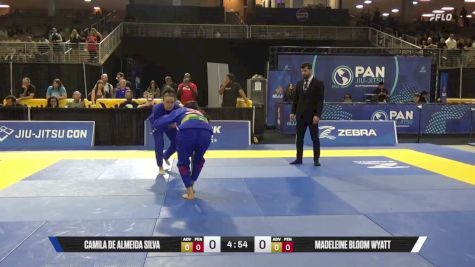 Madeleine Bloom Wyatt vs Camila De Almeida Silva 2026 Pan Jiu Jitsu IBJJF Championship