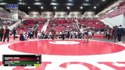 200 lbs 1st Place Match - Autumn Jones, EDMOND NORTH vs Karissa Jones, PERRY