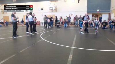 63 lbs 2nd Place Match - Ryker Bulen, Kuna Klub vs Byron Morris, St. Maries Wrestling Club