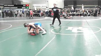 111 lbs Rr Rnd 5 - Jace Neborak, All I See Is Gold Academy Stars - ESC vs Andrew Cosgrove, RedNose Wrestling School - ESC