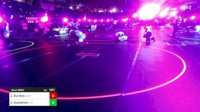 150 lbs Round Of 16 - Jack Burdick, Unattached vs Caleb Gustafson, Top Rank Hammers