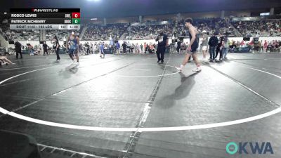 195 lbs Semifinal - Rosco Lewis, Shelton Wrestling Academy vs Patrick McHenry, Broken Arrow Wrestling Club