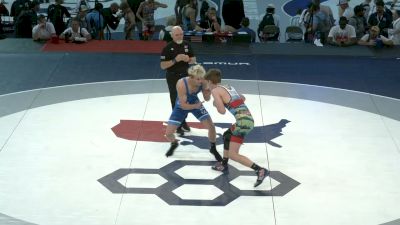 132 lbs Quarters - Isaac Weber, Wisconsin vs Gunner Knudsen, Utah