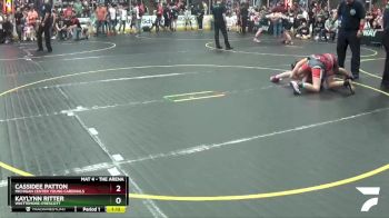 96 lbs Cons. Round 5 - Cassidee Patton, Michigan Center Young Cardinals vs Kaylynn Ritter, Whittemore-Prescott
