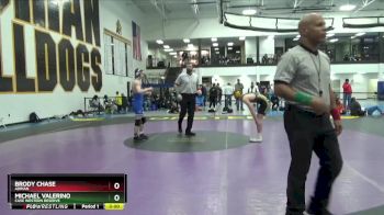 141 lbs 3rd Place Match - Brody Chase, Adrian vs Michael Valerino, Case Western Reserve