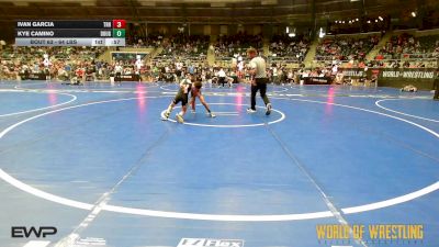 64 lbs Round Of 32 - Ivan Garcia, Top Rank Hammers vs Kye Camino, Douglas Wrestling Club
