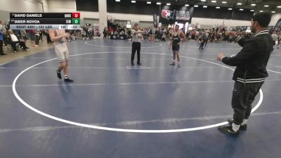 157 lbs Cons. Semis - David Daniels, Granite Hills High School Wrestling vs Dider Novoa, Eagle Empire Wrestling