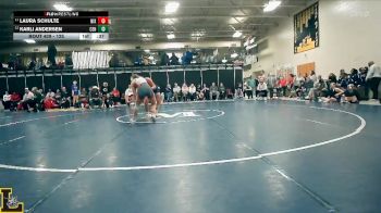 125 lbs 7th Place Match - Karli Andersen, Centralia vs Laura Schulte, Nixa