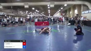 62 kg Round Of 16 - Trevor Jones, Apex Wrestling Academy vs Kale Baumann, North Montana Wrestling Club