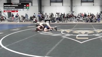 133 lbs Round Of 16 - Matthew Carrozza, Trinity vs Logan Martins, Southern Maine