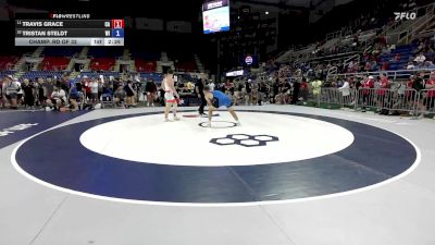 175 lbs Champ. Rd Of 32 - Travis Grace, CA vs Tristan Steldt, WI