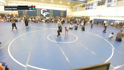 85 lbs Round 1 - Aaliyah Khan, Threshold Wrestling Club vs Dylan Messiha, Monster Garage Wrestling Club