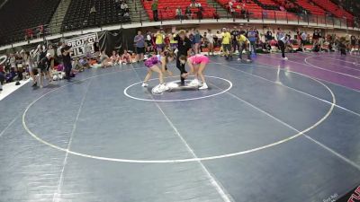 130 lbs Taylor Lay, Montana Banditry HS Girls vs Kiera Lackey, Montana HS Girls