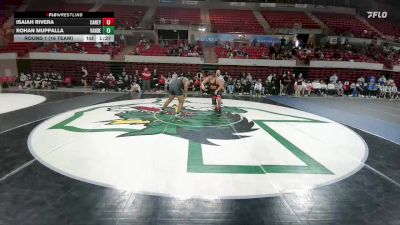 285 lbs Round 1 (16 Team) - Isaiah Rivera, Conroe Caney Creek vs Rohan Muppalla, Austin Vandegrift
