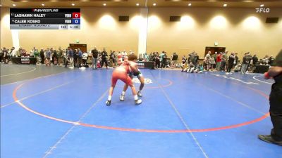 126 lbs Champ. Round 2 - LaShawn Haley, Pennsylvania vs Caleb Kosko, Pennsylvania