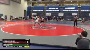 184 lbs Cons. Round 2 - Jaden Sanchez, CA State University Bakersfield, -Unattached vs Josh Harkey, Unattached