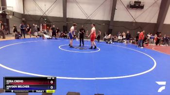 285 lbs Round 4 - Ezra Cremo, CA vs Hayden Belcher, OR