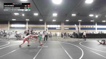 150 lbs Consi Of 8 #2 - Jullian Mejia, Faito Wc vs Jeremiah Williamson, Gold Rush Wr Ac