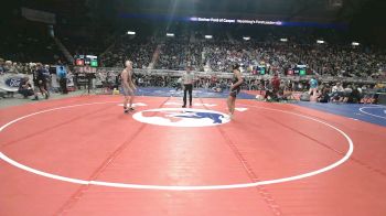 4A-126 lbs Champ. Round 1 - Jeramiah Musbach, Green River vs Levi Gale, Riverton
