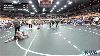 47 lbs Rr Rnd 2 - Remi Norrell, Prime Wrestling vs Brilea Adams, Powerhouse