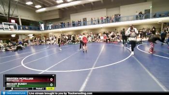 100 lbs Round 1 (16 Team) - Beckam Bundy, Shootbox vs Brayden Mcmillian, Team Prestige