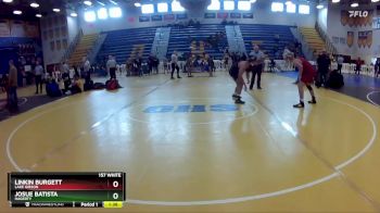 157 White Quarterfinal - Linkin Burgett, Lake Gibson vs Josue Batista, Hagerty