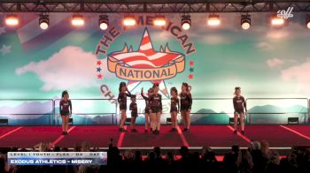 Exodus Athletics - Misery [2025 L1 Youth - Flex - D2 Day 1] 2025 The American Northwest Portland Nationals