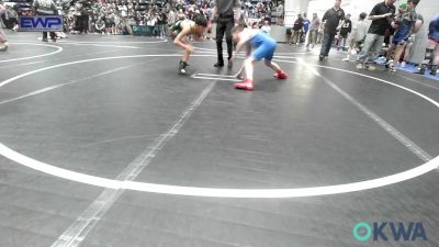 100 lbs Rr Rnd 3 - Jacen Calhoun, Lions Wrestling Academy vs Eli Mejia, Norman Grappling Club